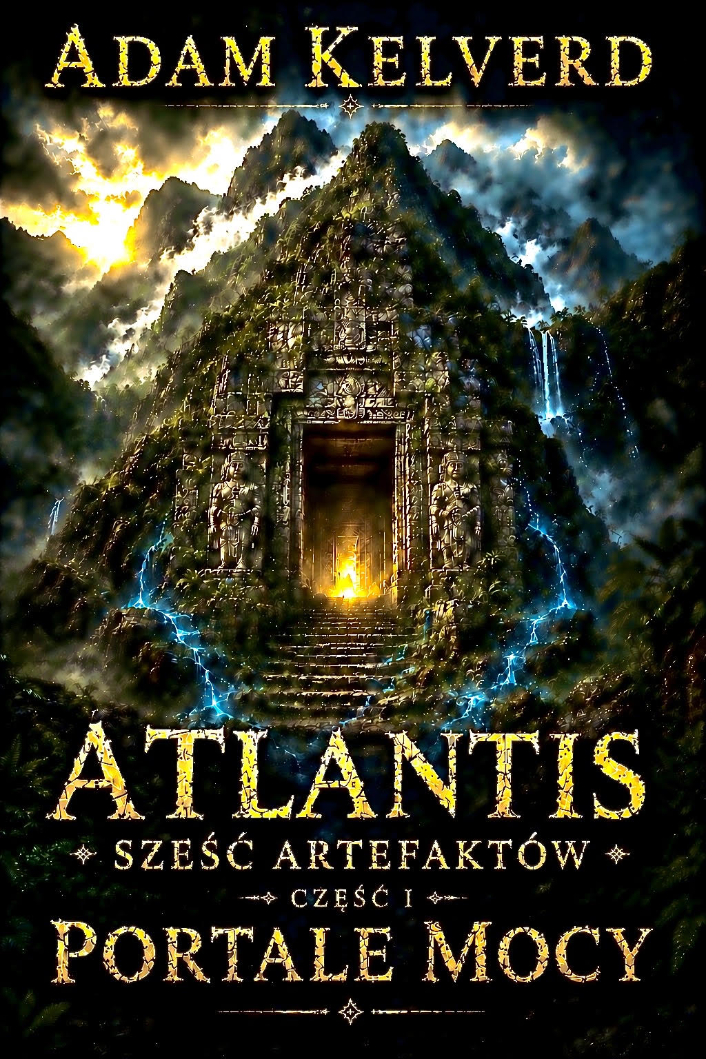 Okładka książki Atlantis: Sześć Artefaktów — Część I — Portale Mocy, Adam Kelverd